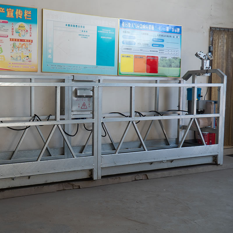 Galvanizli Halatlı Asma Platform