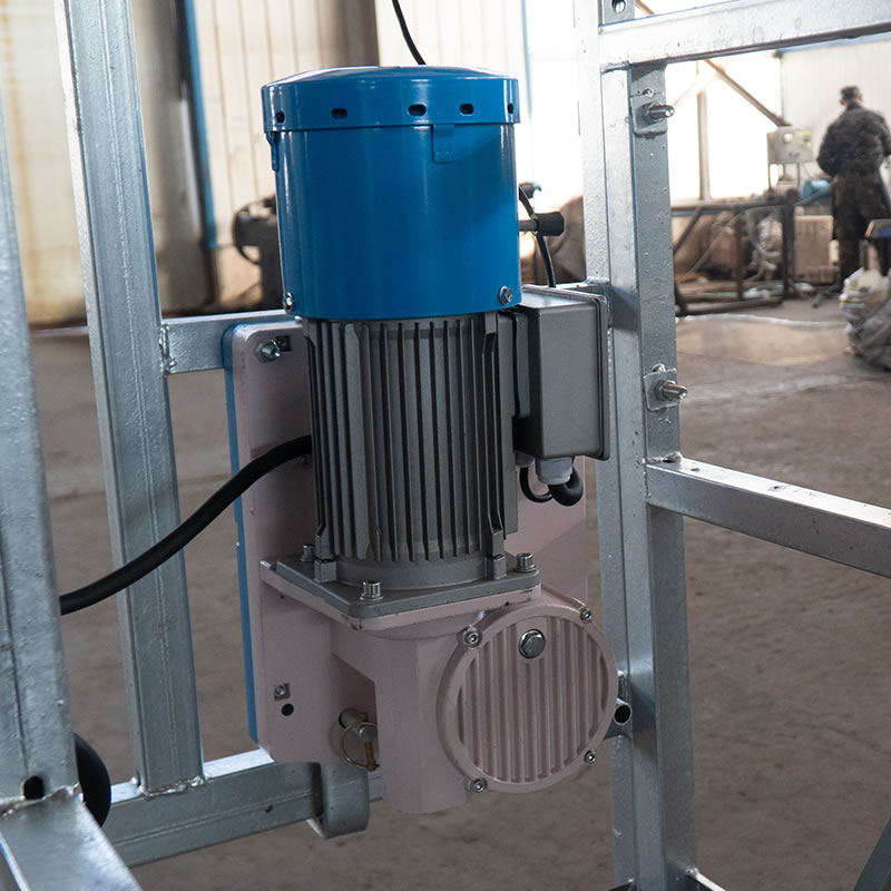 Rüzgar Türbini Servis Asansörü İçin Vinç