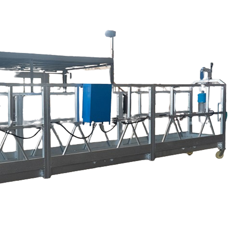 Galvanizli Asma Halatlı Platform