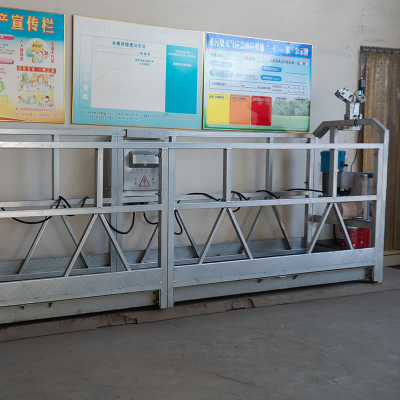 Galvanizli Elektrikli Asma Platform